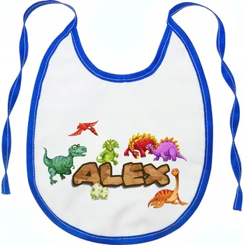 Bryndák Ferocity látkový bílý, modrý