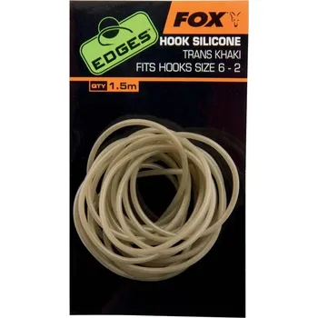 Šnorchl na háček Fox Edges Hook Silicone Hak 10-7 1,5 m