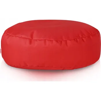 Taburet Červená podnožka puf nylonová pro venkovní použití