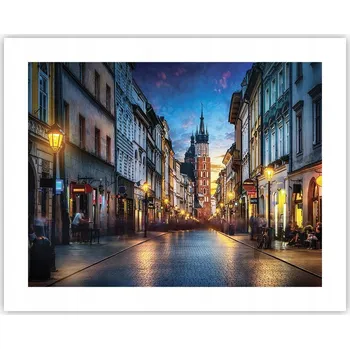 Obraz Obraz plakát na zeď bez rámu 50x40 město foto plakáty obývací pokoj ložnice