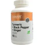 Ostrovit Turmeric + Black peper + Ginger 90 tablet kurkuma, černý pepř, zázvor