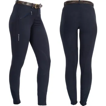 Jezdecké kalhoty Dámské rajtky Equestro Selene, 40, černá