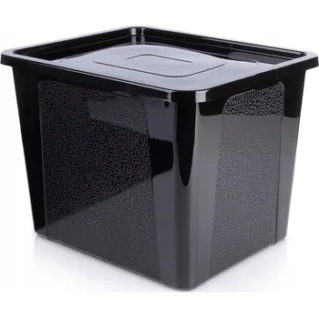 Úložný box Velký ÚLOŽNÝ BOX / KONTEJNER na textil, hračky, oblečení, oděvy 30L