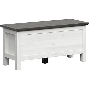 Úložný box BRW HESEN truhla KUFER, modřín sibiu světlý/borovice larico