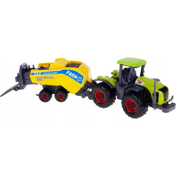 autíčko TRAKTOR BAGR FARMA PŘÍVĚS NA OBILÍ PLAST-KOV