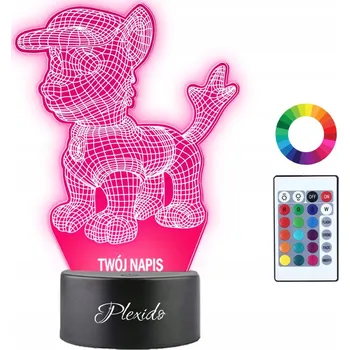 Lampička Plexido vícebarevná Noční lampa