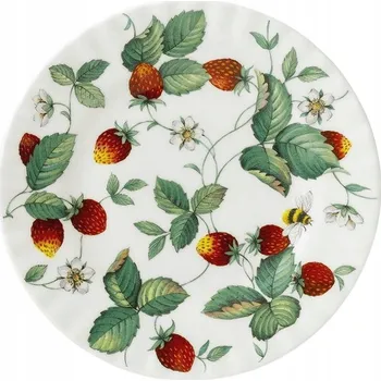 Talíř ROY KIRKHAM, dezertní talířek 20 cm - ALPINE STRAWBERRY, jahoda jahoda