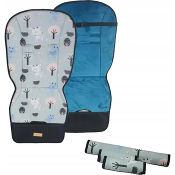 Vložka do kočárku El-Jot, vícebarevná