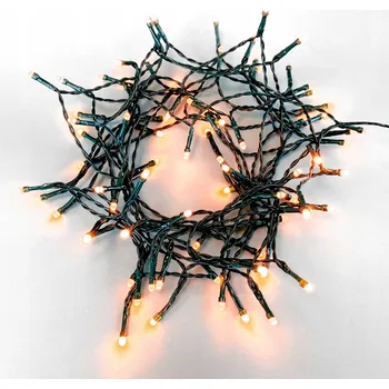 Vánoční dekorace Vánoční osvětlení na stromeček Light venkovní 8,4 m 101 - 200 žárovek