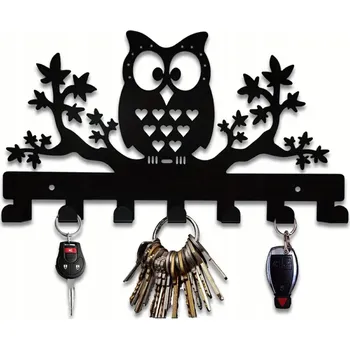 Věšák Šatní ramínko kovový ManyThingss černý, kov