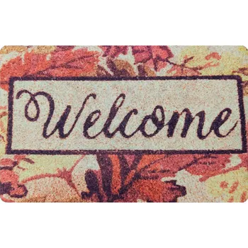 Rohožka J-Line Rohož 3D Print Coco 2780/26 podzimní listí BARVA: Vícebarevný, ROZMĚR: 45x70