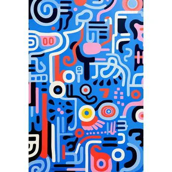 Plakát Plakát Rytmické Echo bez rámu 61 x 91,5 cm