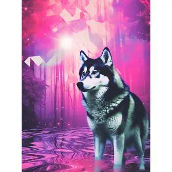 Plakát Plakát Vlčí Duch bez rámu 75 x 100 cm