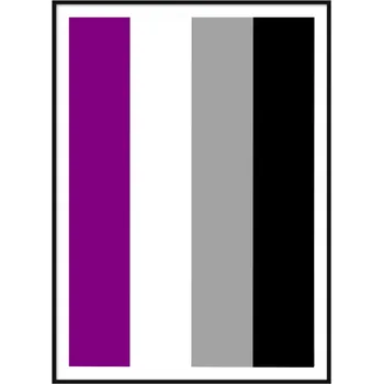 Obraz Plakát LGBT A3 bez rámu 29,7 x 42 cm