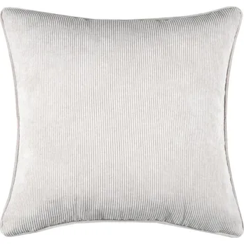 Polštář POLŠTÁŘ POVLEČENÍ NA POLŠTÁŘ ŠTRUKSOVÉ ČTVERCOVÉ 45 x 45 cm BÍLÉ SE ZIPEM