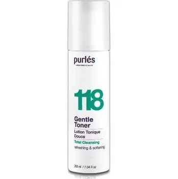 Purles 118 Gentle Toner - Jemný, osvěžující tonik pro odlíčení 200 Ml