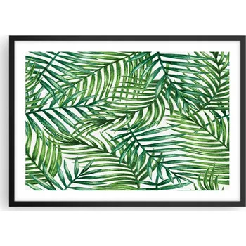 Obraz Plakát v černém rámu do obýváku ložnice 70x50 abstrakce moderní obraz