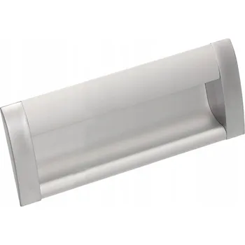 Nábytkové kování Zapuštěná Nábytková úchytka GAMET UA08-96-G8- ALUM