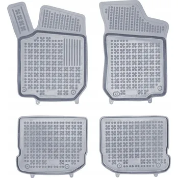 autokoberec Gumové koberce šedé Seat Leon I (MK1) 1999-2005