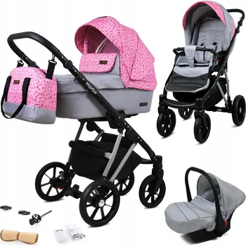 Kočárek Dětský kočárek 3v1 BabyLux MARLUX ALU