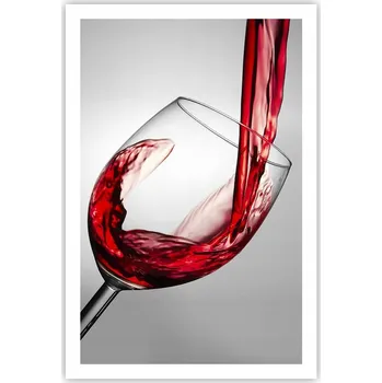 Obraz Obraz plakát do obýváku ložnice 61x91 sklenice plakáty na zeď bez rámu