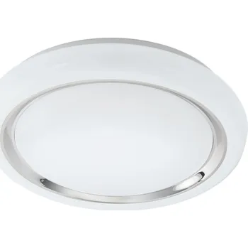 Kulatý Stropní Svítidlo Eglo 34 x 34 cm bílá