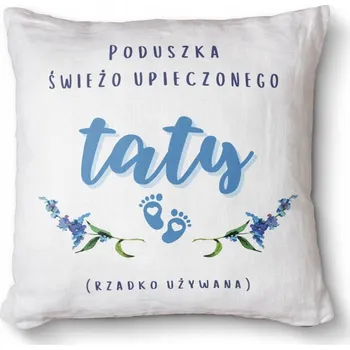 Polštář Foto polštář 40x40 cm - Polštář od čerstvě upečeného tatínka - zřídka používaný