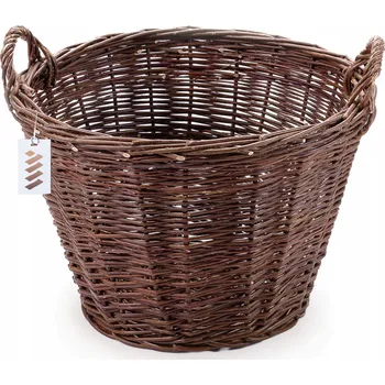 Obraz Košík na ovoce proutěný hnědý
