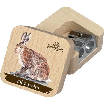 Ořezávátko Lesní svět Dřevěné ořezávátko - Zajíc