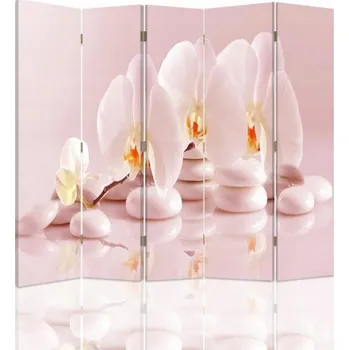 Paraván Paraván Feeby Orchideje zen 180x180 cm