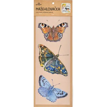 Textilní nažehlovací páska Lesní svět Nažehlovačka S 006 - Motýli 1.