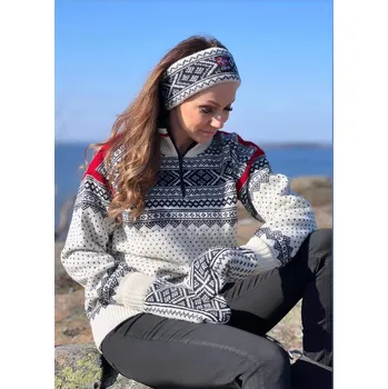 Dámský svetr Wooline ELIE bílomodrá L