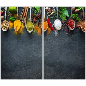 Obraz Skleněná Ochranná Deska a Krájecí Prkénko | Indukce, Sporák ds-0443