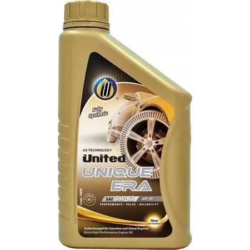 Motorový olej Olej 5W-40 1L UNITED UNIQUE ERA SAE 5W-40 API SP