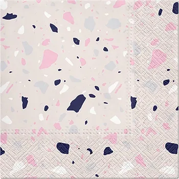 Papírový ubrousek Papírový ubrousek čtvercový 33 cm x 33 cm