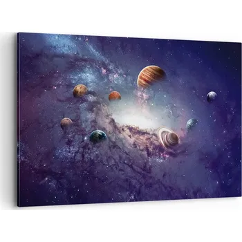 Obraz Velký obraz do obýváku 120x80 kosmos moderní fototisk na plátně obrazy