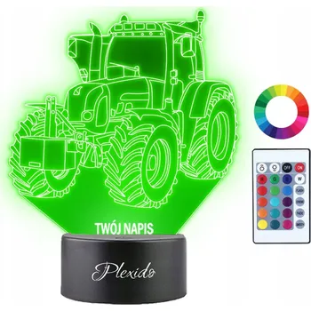 Lampička Noční lampa Plexido vícebarevná