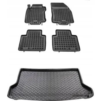 autokoberec Sada koberců a rohože do zavazadlového prostoru pro Nissan X-TRAIL III T32 2
