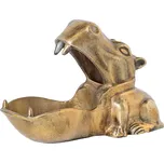 Mísa HIPPO 30 CM antik mosaz