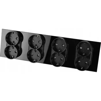 Elektrická zásuvka Elektrická Zásuvka MIUUN černá