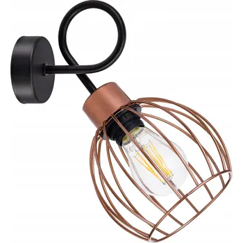 Nástěnné svítidlo Nástěnná lampa/svítidlo E27, pevné, loft, drátěná koule