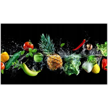 Kuchyňské prkénko Skleněná Ochranná Deska a Krájecí Prkénko | Indukce, Sporák ds-0173