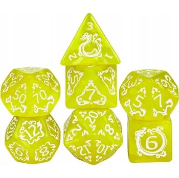 Příslušenství k deskovým hrám DRAČÍ CHRÁM SADA 7 KOSTEK PRO RPG HRY