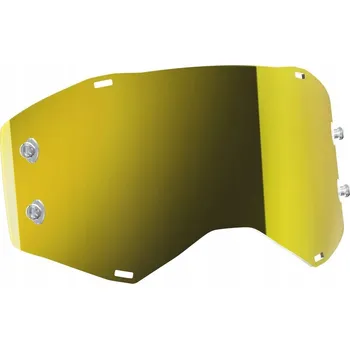 Motocyklové brýle SCOTT Rychlé žluté zlaté chromové sklo pro PROSPECT FURY