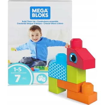 ostatní stavebnice Fisher Price Stavebnice Builders 7 dílků