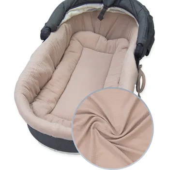 Kerstin VLOŽKA DO KORBIČKY KOČÁRKU MATRACE MUŠELÍNOVÁ PREMIUM