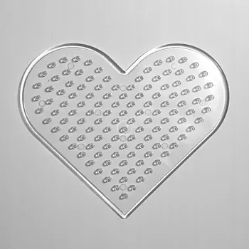 zažehlovací korálek Srdce šablony podložky pro zažehlovací korálky