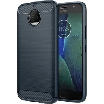 Pouzdro na mobilní telefon Zadní Kryt Pskom pro Motorola Moto G5s Plus, modré