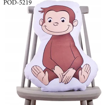 Polštář Polštář mazlík opička Zvědavý George z pohádky