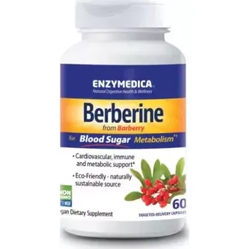 Přírodní produkt Berberine 510 mg, 60 kapslí Enzymedica